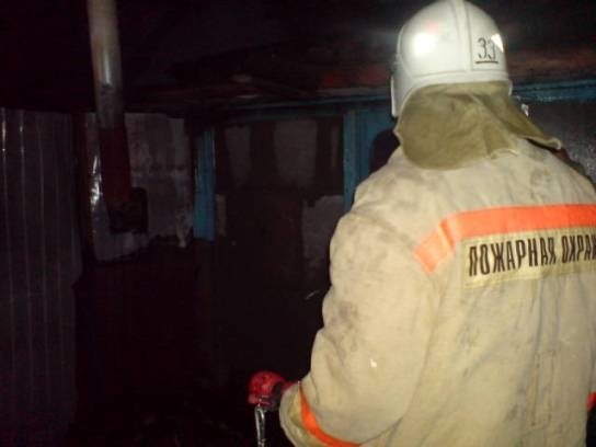 Пожар в Семилукском районе