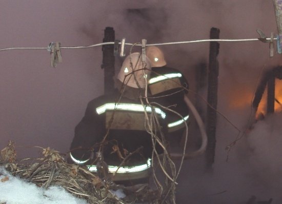 Пожар в Семилукском районе