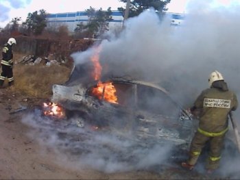 Пожар в Семилукском районе