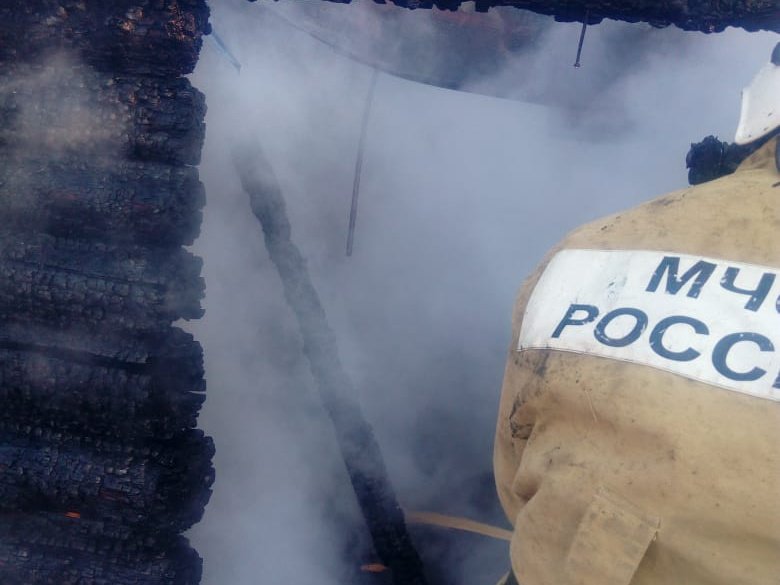 Пожар в Семилукском районе